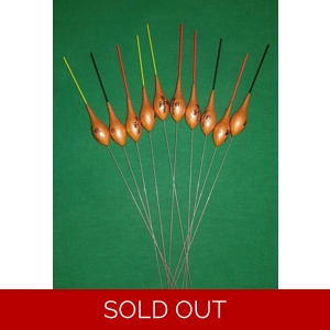 'MATCH RANGE' CLEARANCE x 10 Pole Floats (SRG031)